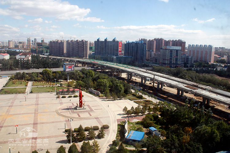 呼和浩特二环快速路钢筋网片(图1)