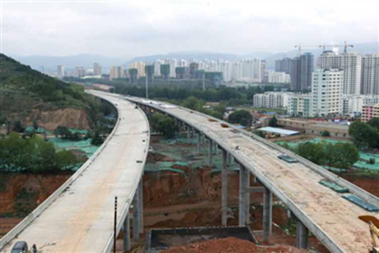 西宁绕城高速公路钢筋网片(图2)