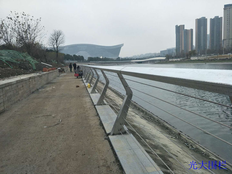 成都环球中心河道护栏(图2)