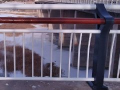 鄂尔多斯市二号桥河道护栏
